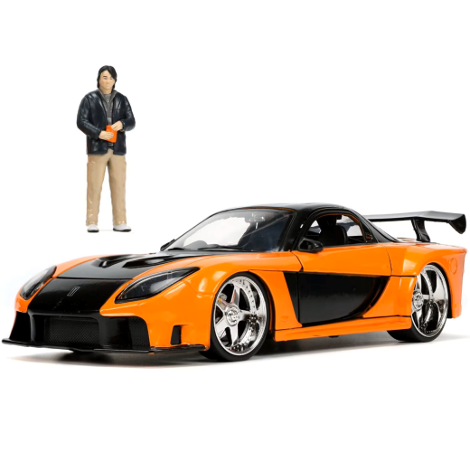 Jada Toys Fast & Furious 1997 Mazda RX-7 Han 1:24 Die-Cast Car - Image 2