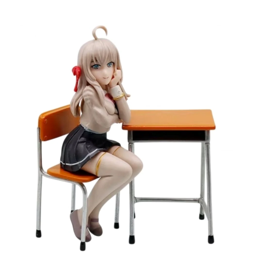 Anime Girl Figure Sitting Pose Beauty Model - Image 3