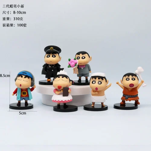 Shinychan Propose Set of 6
