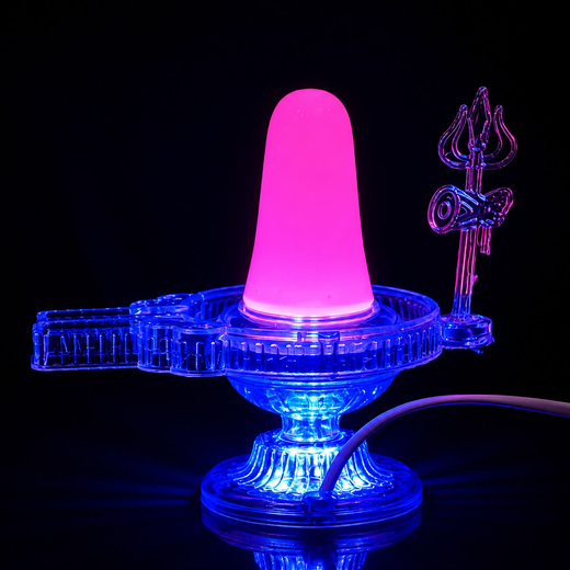 Crystal Multicolour Amaranth Ji Shivling 🔱