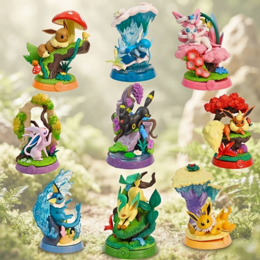 Pokimon Trending Evee set Generation 2 - Image 2