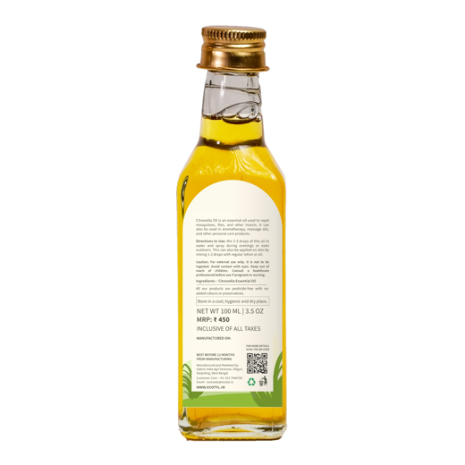 Ecotyl Citronella Oil | Natural Mosquito & Insect Repellent | Toxin Free | 100ml - Image 4