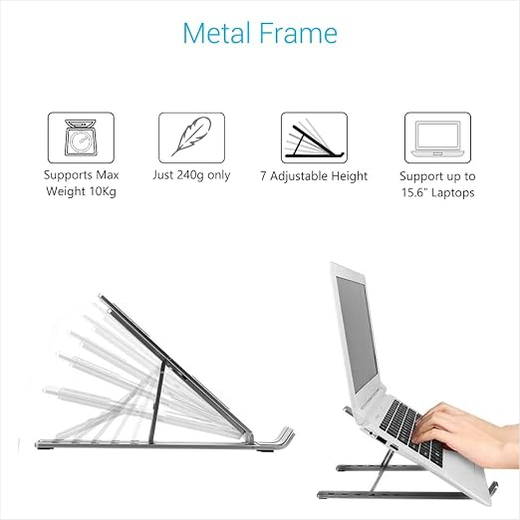 Aluminum Folding Laptop Stand - Image 2