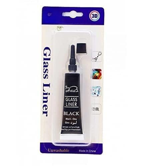 Glass And Pot Linear Color Tube (Black)