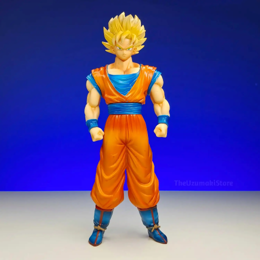 29 cm Goku g orange dress, blue shirt, yellow hair - Image 3