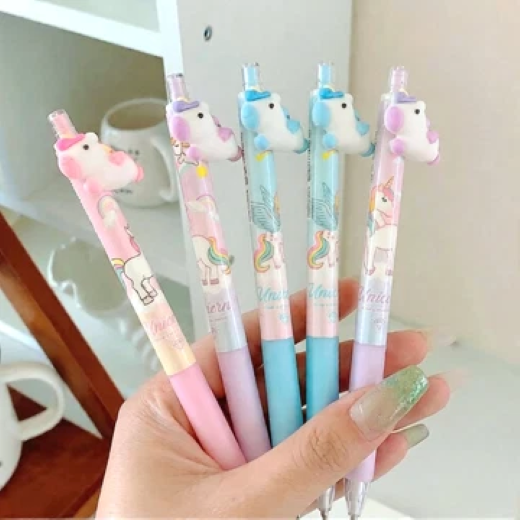 Unicorn Lead Pencil With Light - Image 3