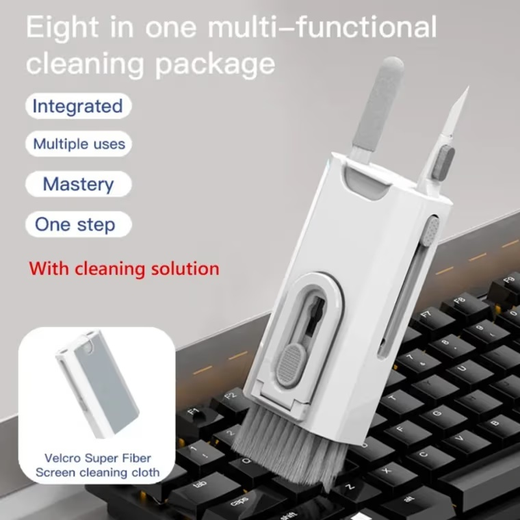 8in1 Airpods, Keyboard & Mobile Cleaning Brush Kit