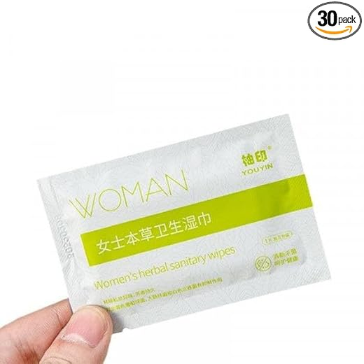 Women's Herbal Sanitary Wipes (30 Wipes) - Image 4
