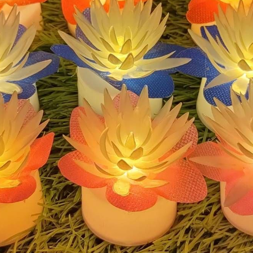 Flower LED Tea Light Candle🕯️🌺 - Image 3
