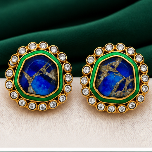 Meenakari Stud