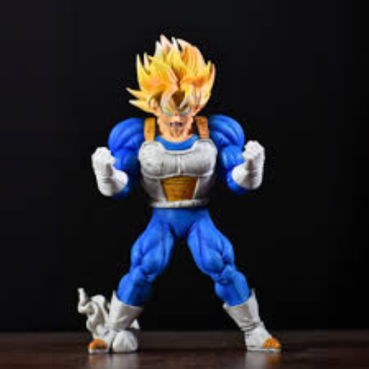 Yellow hair vegeta both hands up 27 cm - Image 3