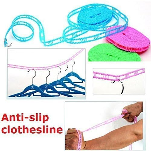 Windproof Anti-Slip Clothes Drying Nylon Rope - Image 2
