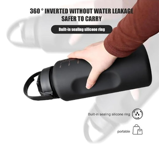 3 PCS Matty Black Bottle Set - Image 4