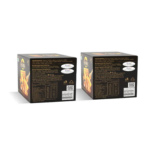 Fruit Minis I 62% Mango, 20% Nut & Seeds, 18% Oats & Honey | Source of Protein & Fibre I Real Fruits I NoÂ RefinedÂ Sugar - Image 3