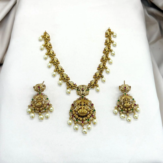 Gold Short Necklace