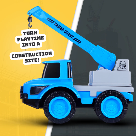 Flyi Crane Truck – Realistic Construction Play for Kids - Image 2