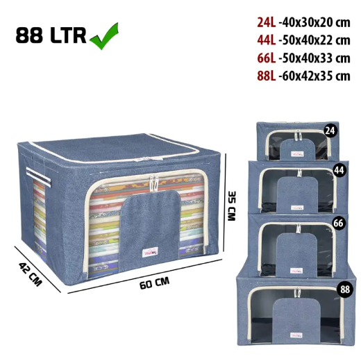 Home Organization and Storage Box 66L - Image 4