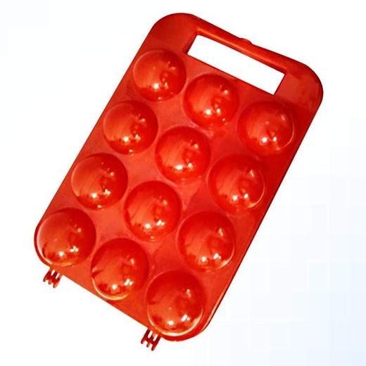 Portable Plastic Egg Holder (`12pc) - Image 2