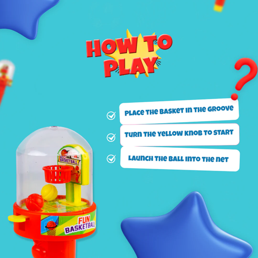 FLYI Mini Hand Basketball – Fun Finger Basketball Game for Kids & Adults - Image 3