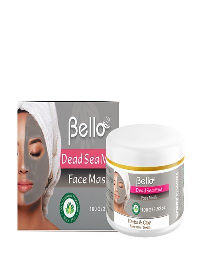 Dead Sea Mud Face Mask - Herbs & Clay 100g - Image 2