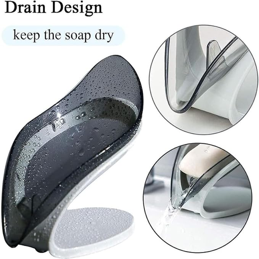 New Leaf Drainage Soap Stand Holder (2pcs) - Image 3