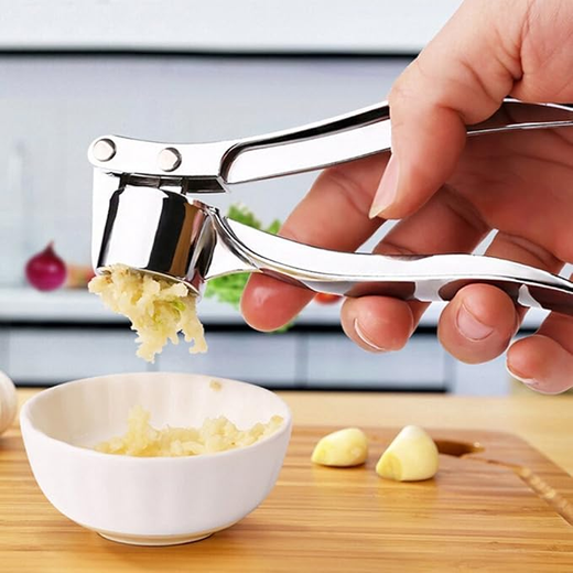 Steel Garlic Press