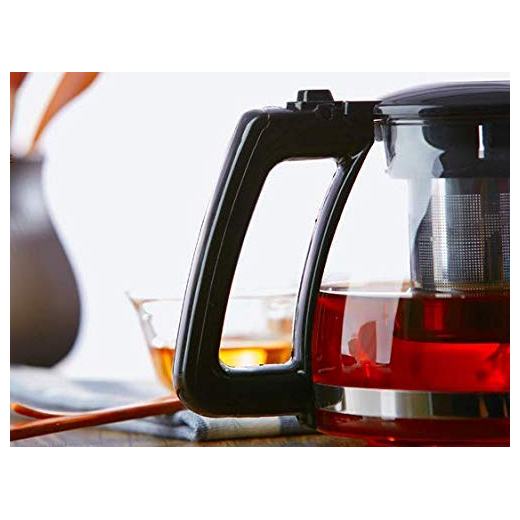 Green Tea Strainer Glass Kettle - Image 2