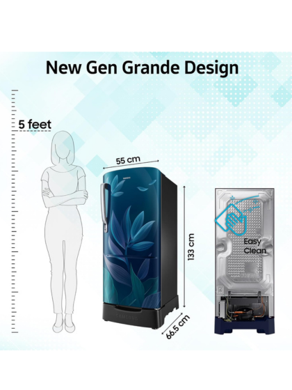 Samsung 4 Star Direct Cool Refrigerator - Image 3