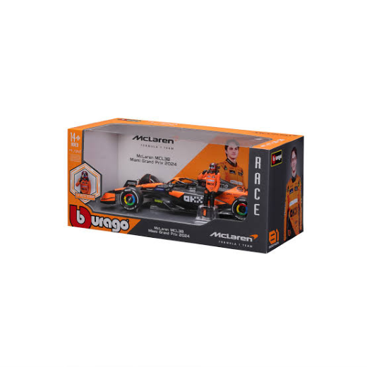 Burrago 1:43 F1 #81 Oscar Die cast Car - Image 3