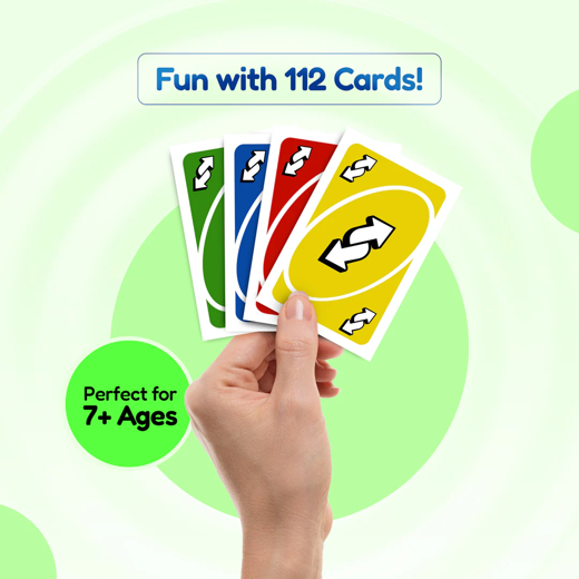 FLYI Strategic Thinking UNO Playing Card Family Fun Game - Image 4