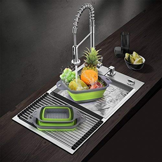 Foldable Silicon Filter Basket