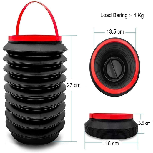 4L Collapsible Foldable Car Dustbin Basket