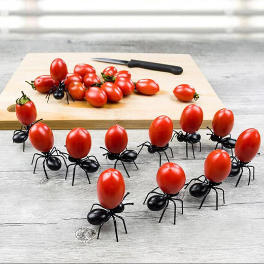 12Pcs Ant Shaped Fruit Forks - Image 4