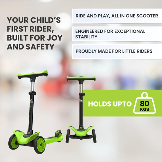 FLYI 3 Wheel Kick Scooter for Kids Balancing Skills(3+ Years) - Image 4
