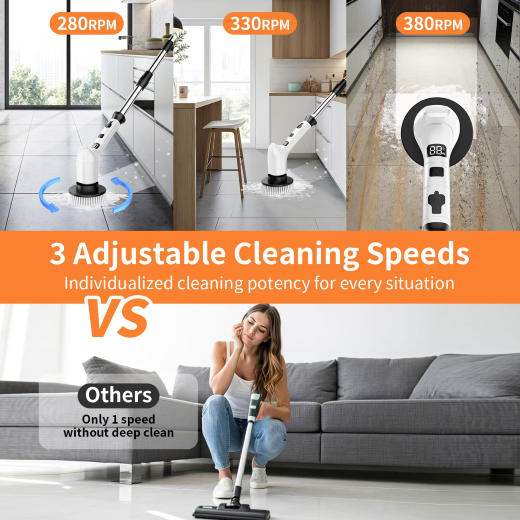 9 In 1 Spin Scrubber - Image 2