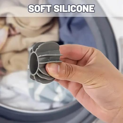 Silicone Stain Remover Laundry Balls (8Pcs) - Image 3