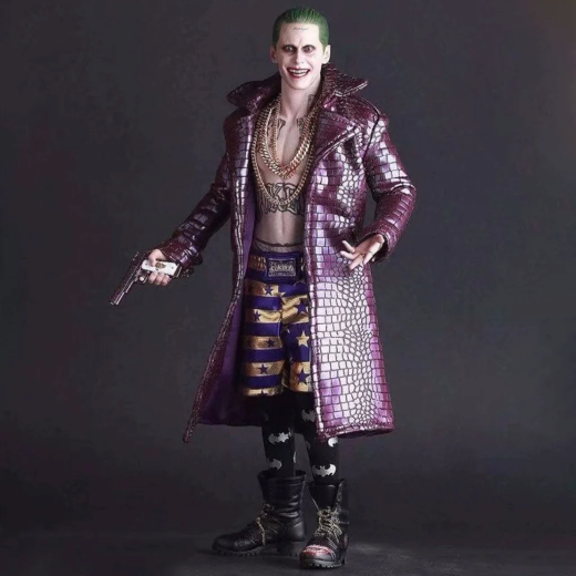 Crazy Joker Toy Figure 30 cm Real Clothes, Movable action figure