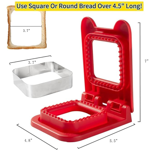 Stainless Steel Square Sandwich Cutter - Image 2