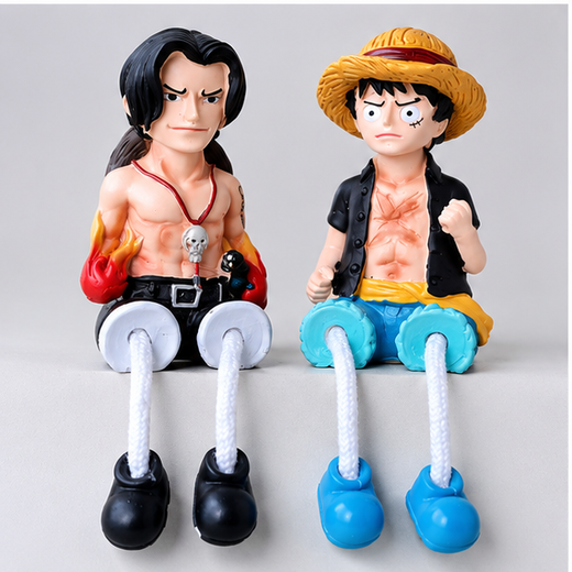 Ace & luffy leg hangings showpiece - Image 3