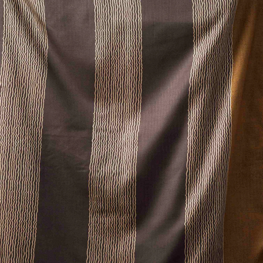 Dark Mauve Silk Printed Saree - Image 2