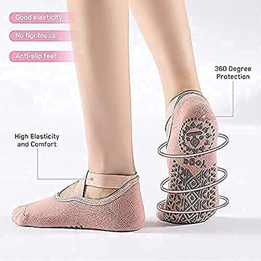 Yoga Socks With Belt - Image 3