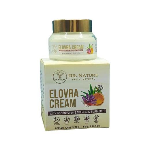 ELOVRA CREAM (SAFFRON & TURMERIC) 50GM