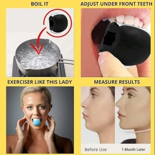 Jawline Exerciser Jaw Face & Neck Exerciser - Image 4