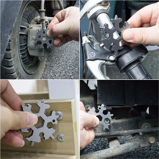 18-in-1 Snowflake Screwdriver Multi-Tool - Image 4