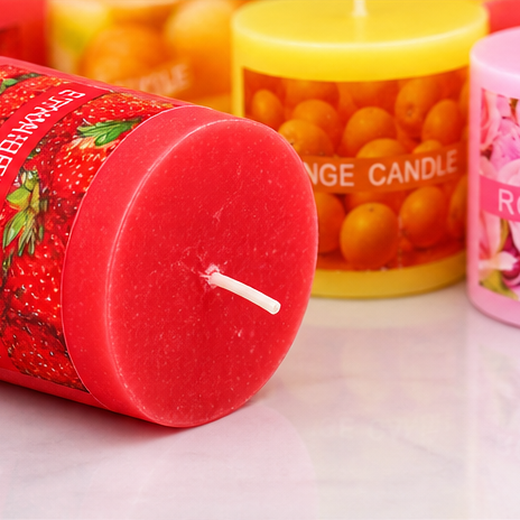 6 Piece Box Fragrance Piller Set Imported (Size: 6cm) 🕯️ - Image 2