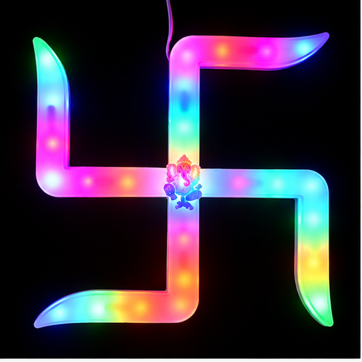 Big Size Multicolour Om