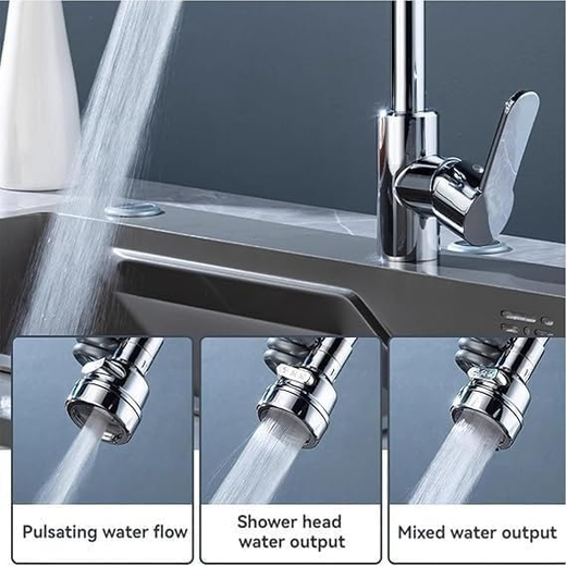 360° Rotatable Swivel Movable Faucet - Image 4