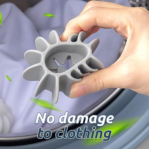 Silicone Stain Remover Laundry Balls (8Pcs) - Image 4