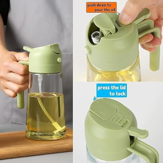 Glass Oil Dispenser Bottle - Image 2