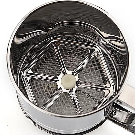 Modern Steel Flour Sieve - Image 3